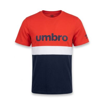 T-SHIRTS UMBRO ORIGINAL HOMME ROUGE COTON